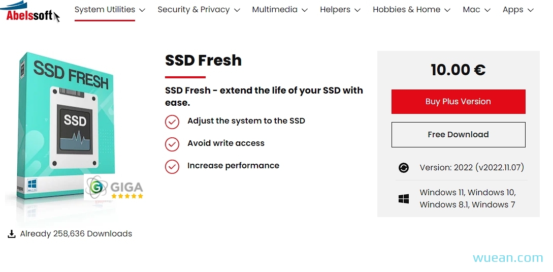 固态硬盘优化 SSD Fresh 2022.11.06版 免注册|微言心语